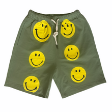 Load image into Gallery viewer, Stacked Smiley Shorts
